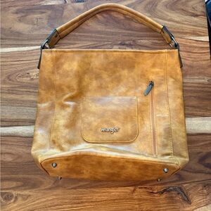 Wrangler Camel Brown Shoulder Bag